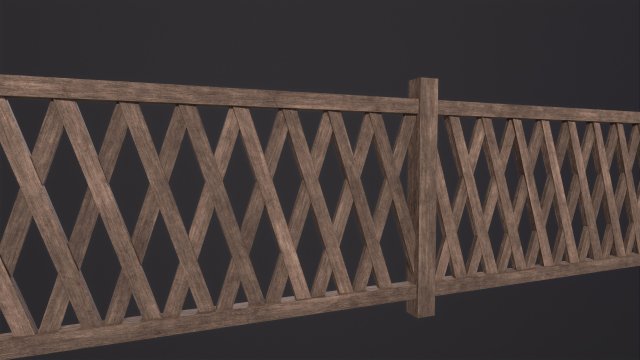Fence 3D मॉडल .c4d .max .obj .3ds .fbx .stl .blend 