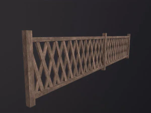 Fence 3D Model