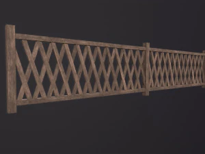 Fence 3D Model