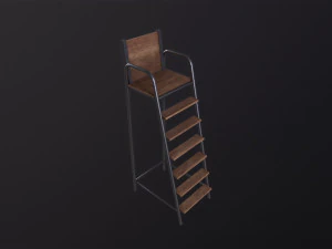 Тенісне крісло 3D Модель