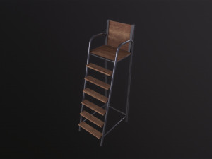 Tennis chair Modelo 3D