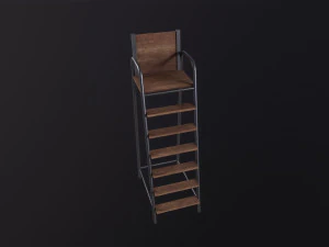 Tennis chair 3D Model