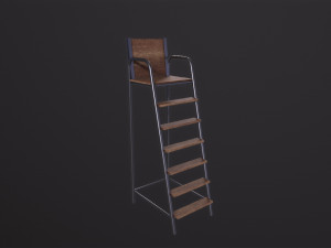 Tennis chair Modelo 3D