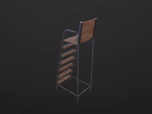 Tennis chair 3D Model