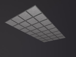Modular Office Ceiling 3D Model