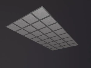Modular Office Ceiling 3D Model