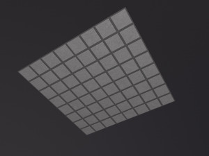 Modular Office Ceiling 3D Model