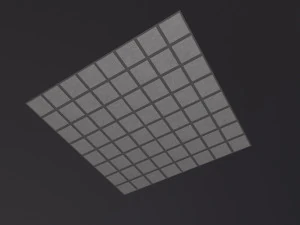 Modular Office Ceiling 3D Model