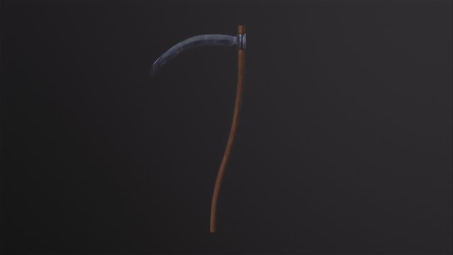 Scythe Modelo 3D .c4d .max .obj .3ds .fbx .stl .blend 