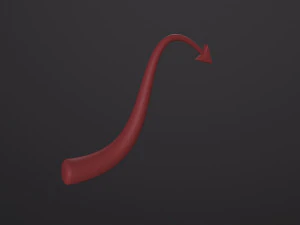 Devil Tail 3D Model