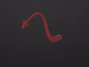 Devil Tail 3D Model