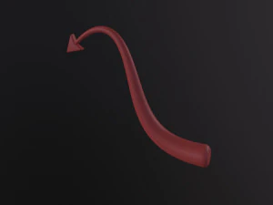 Devil Tail 3D Model