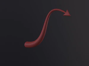 Devil Tail 3D Model