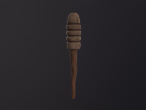 Medieval Torch Model 3D