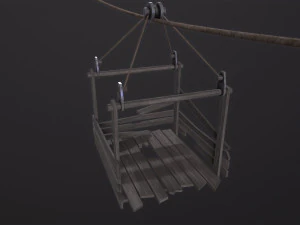 Rope way 3D Model
