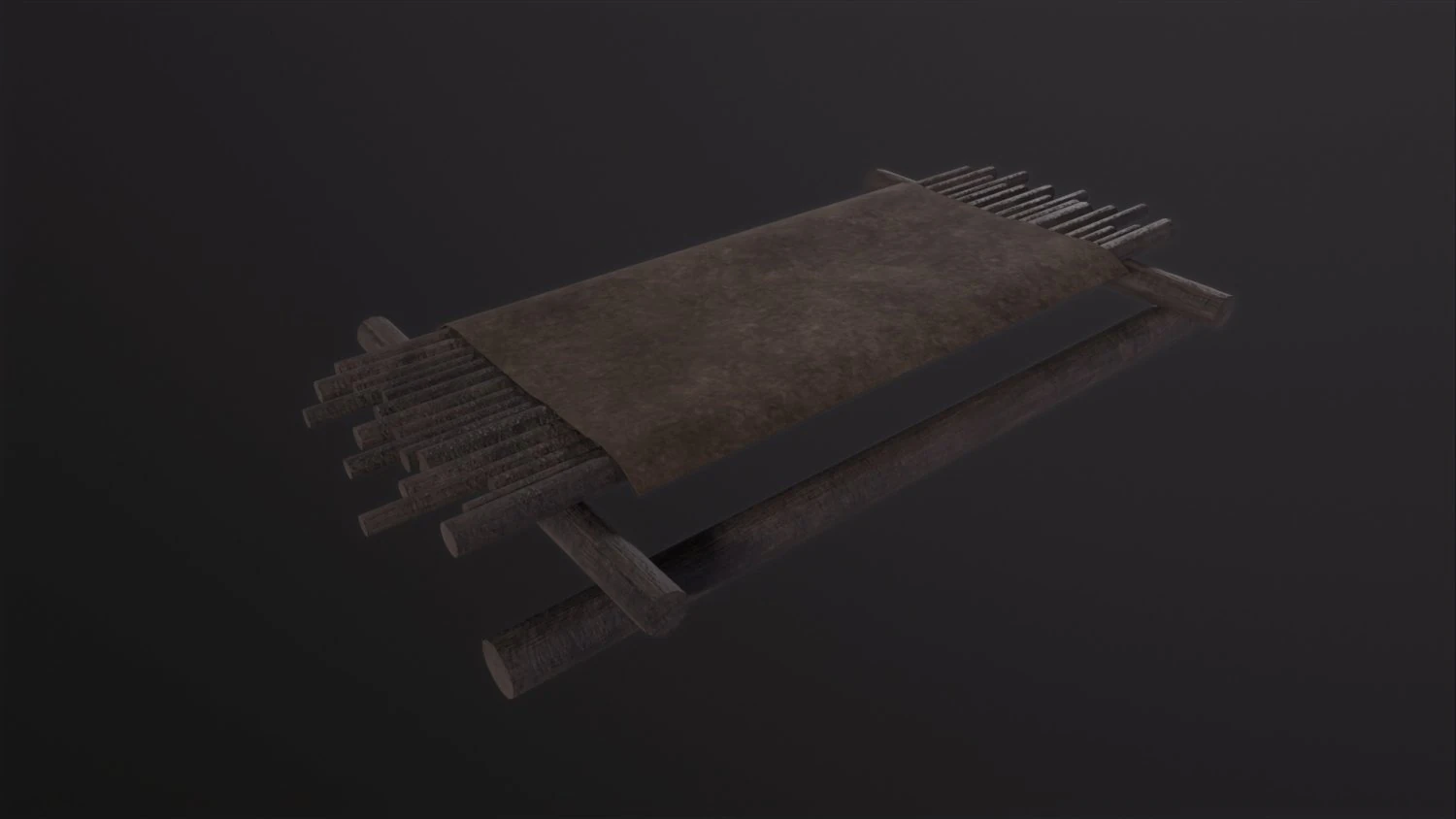 Medieval Bed 3D Model .c4d .max .obj .3ds .fbx .stl .blend 
