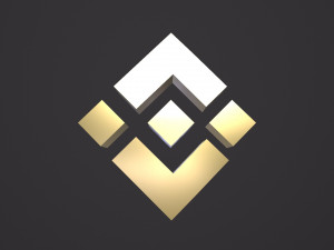 Binance Coin Modèle 3D