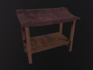 Merchant Stall 3D Model