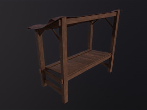 Merchant Stall Model 3D