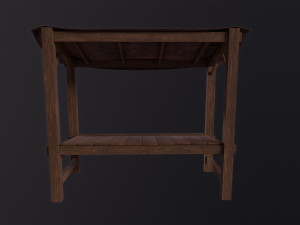 Merchant Stall Model 3D