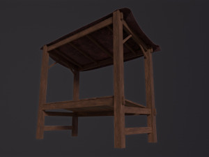 Merchant Stall Model 3D