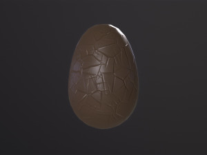 Chocolate Easter Egg 3D मॉडल