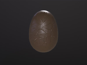 Chocolate Easter Egg 3D मॉडल