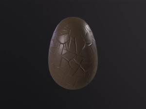 Chocolate Easter Egg 3D मॉडल