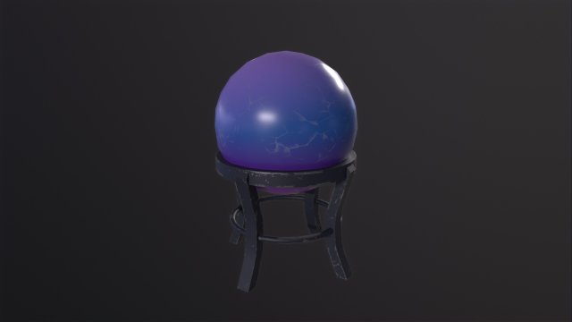 Crystal Ball Modelo 3D .c4d .max .obj .3ds .fbx .stl .blend 