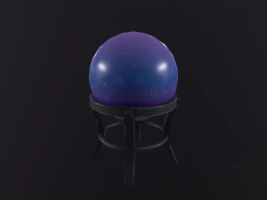 Sfera di cristallo Modello 3D