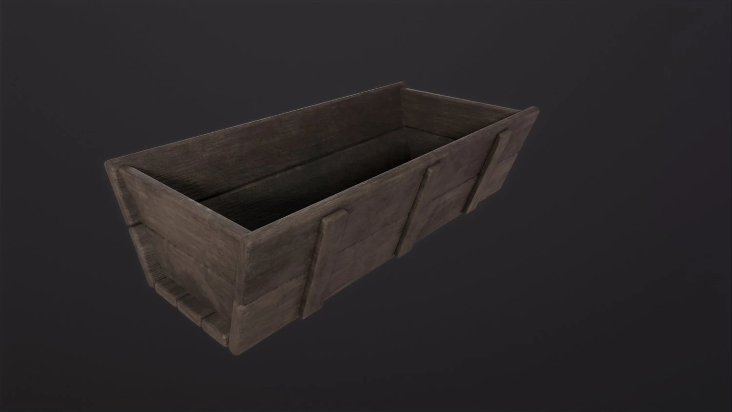 Trough 3D Model .c4d .max .obj .3ds .fbx .stl .blend