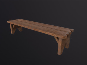 Bench 3Dモデル