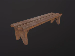 Bench 3D Model
