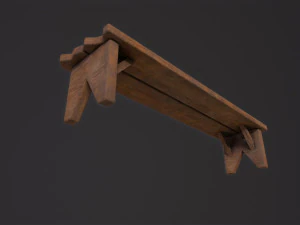 Bench 3D Model