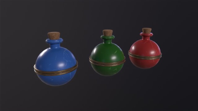 Bottle 3D मॉडल .c4d .max .obj .3ds .fbx .stl .blend 
