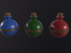 Bottle 3D मॉडल
