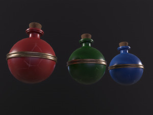 Bottle 3D मॉडल