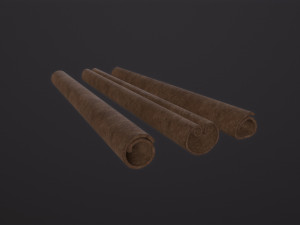 Cinnamon Sticks 3D Модель