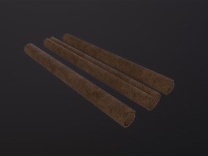 Cinnamon Sticks 3D Модель