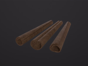 Cinnamon Sticks 3D Модель
