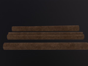 Cinnamon Sticks 3D Модель