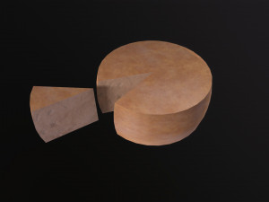 Parmesan Cheese 3D-Modell