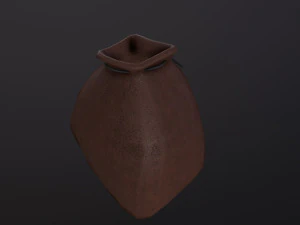 Mochila saco Medieval Modelo 3D