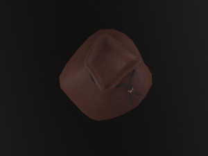 Medieval Drawstring Bag Modello 3D