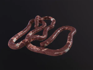 Terror de pilha de intestinos Modelo 3D