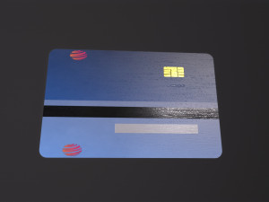Credit card Model 3D