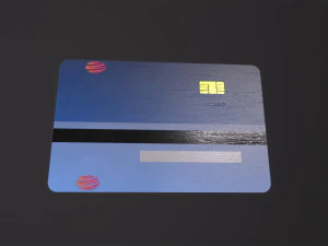 Credit card 3D Model