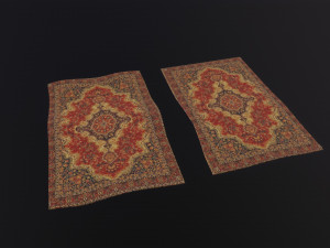 Persian Carpet Design Modelo 3D