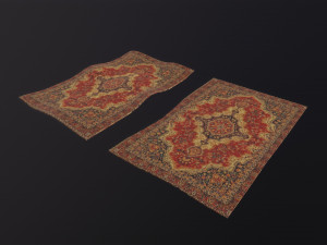 Persian Carpet Design 3D Модель