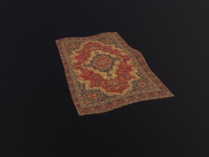 Persian Carpet Design 3D Модель